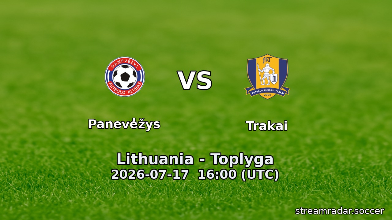 Panevėžys vs Trakai
