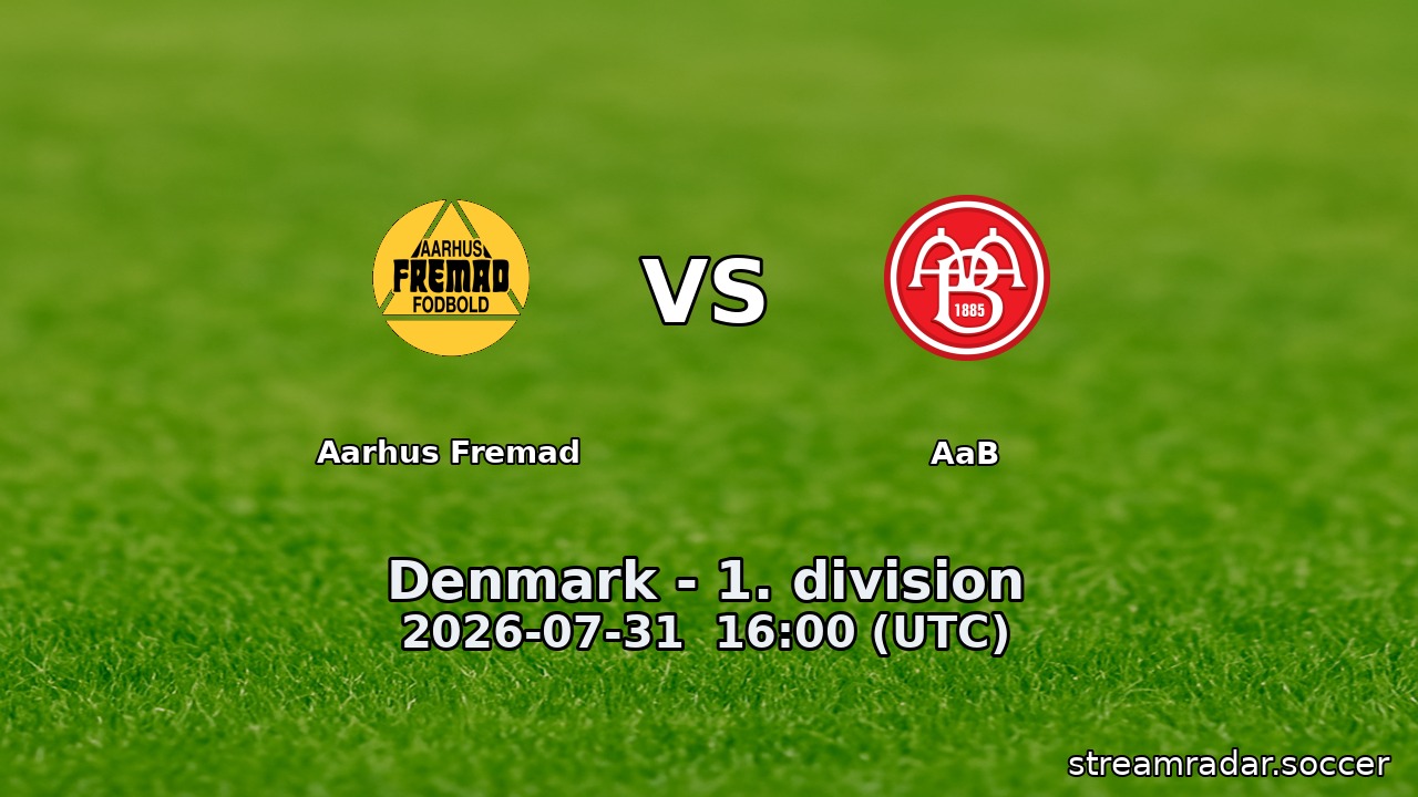 Aarhus Fremad vs AaB