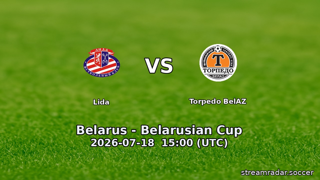Lida vs Torpedo BelAZ