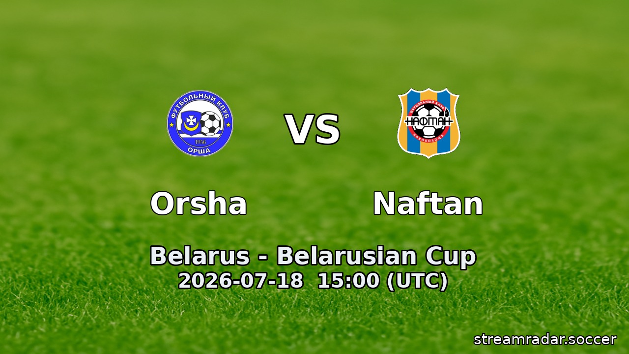 Orsha vs Naftan