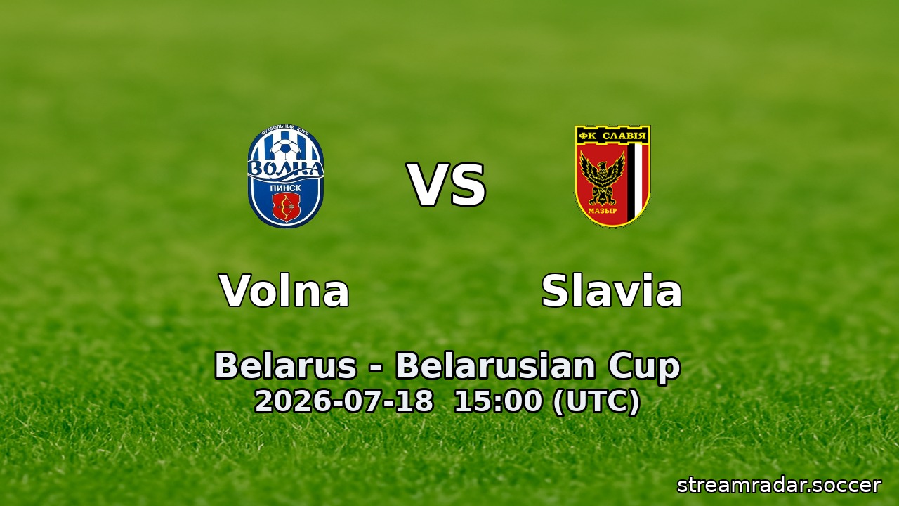 Volna vs Slavia