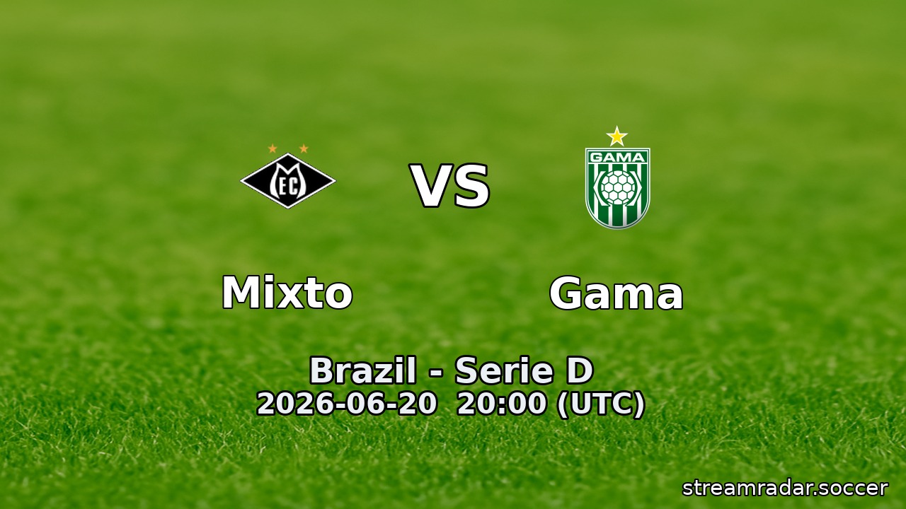 Mixto vs Gama