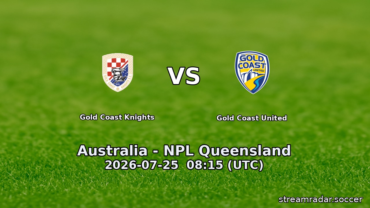 Gold Coast Knights vs Gold Coast United