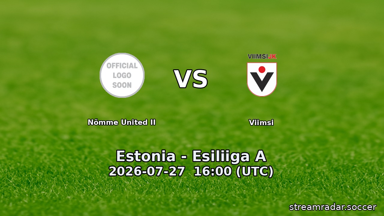 Nõmme United II vs Viimsi
