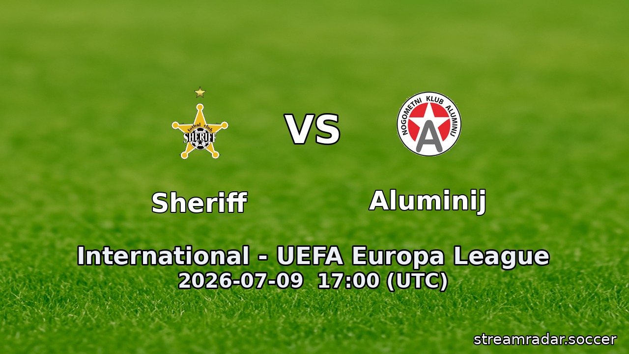 Sheriff vs Aluminij