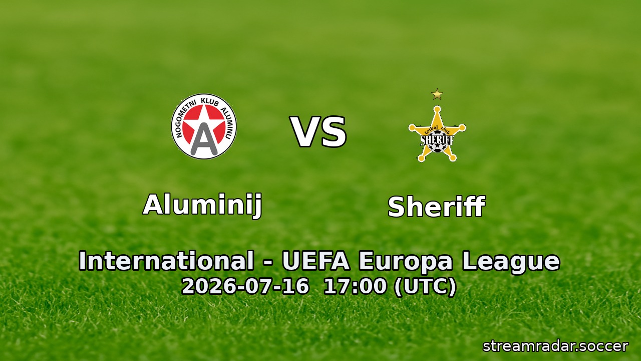 Aluminij vs Sheriff