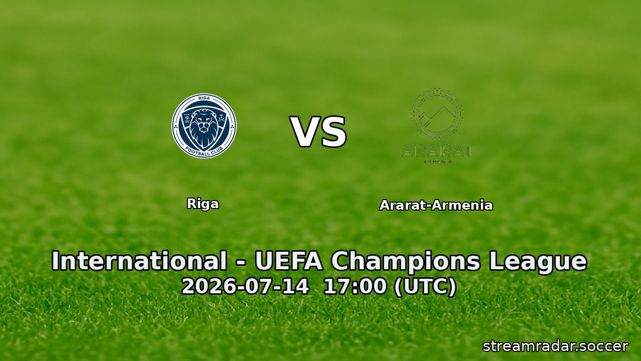 Riga vs Ararat-Armenia