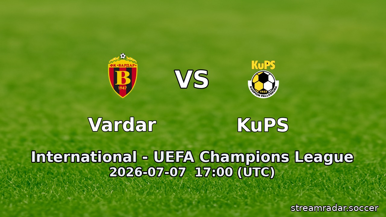 Vardar vs KuPS
