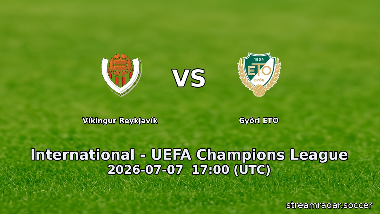 Víkingur Reykjavík vs Győri ETO