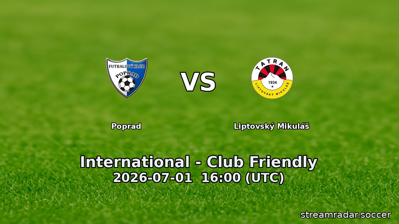 Poprad vs Liptovský Mikuláš