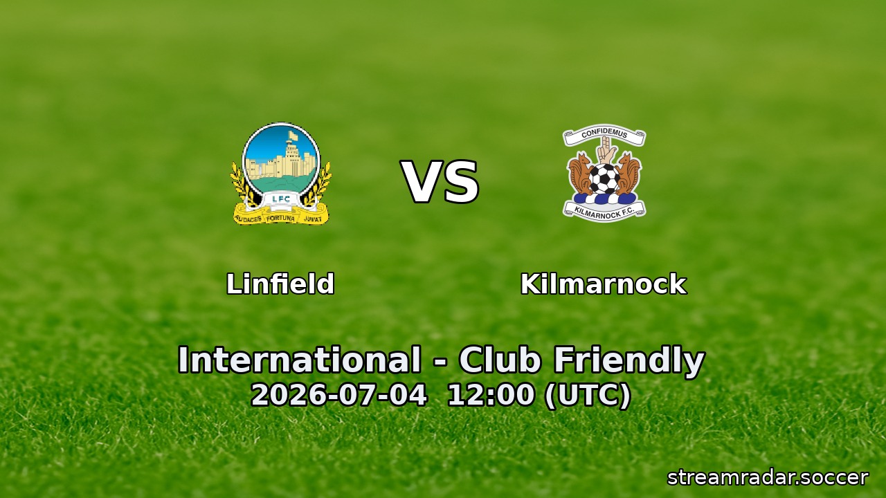 Linfield vs Kilmarnock