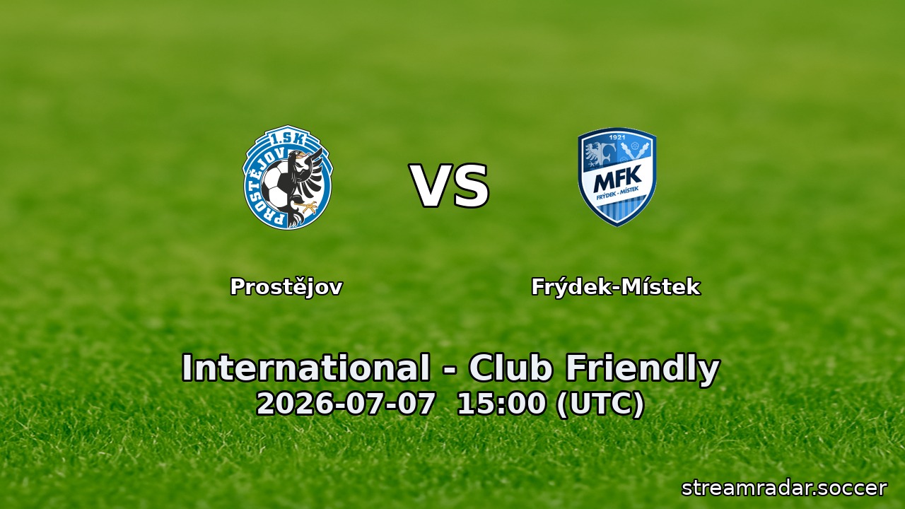 Prostějov vs Frýdek-Místek