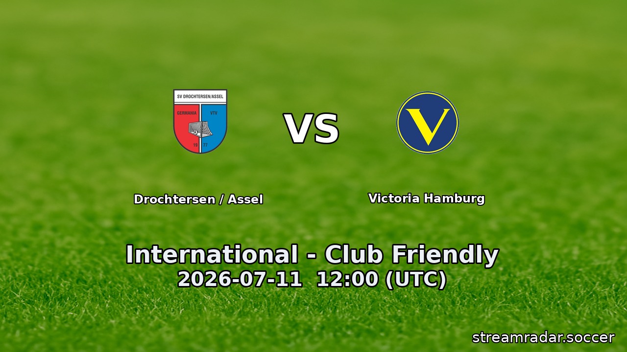 Drochtersen / Assel vs Victoria Hamburg