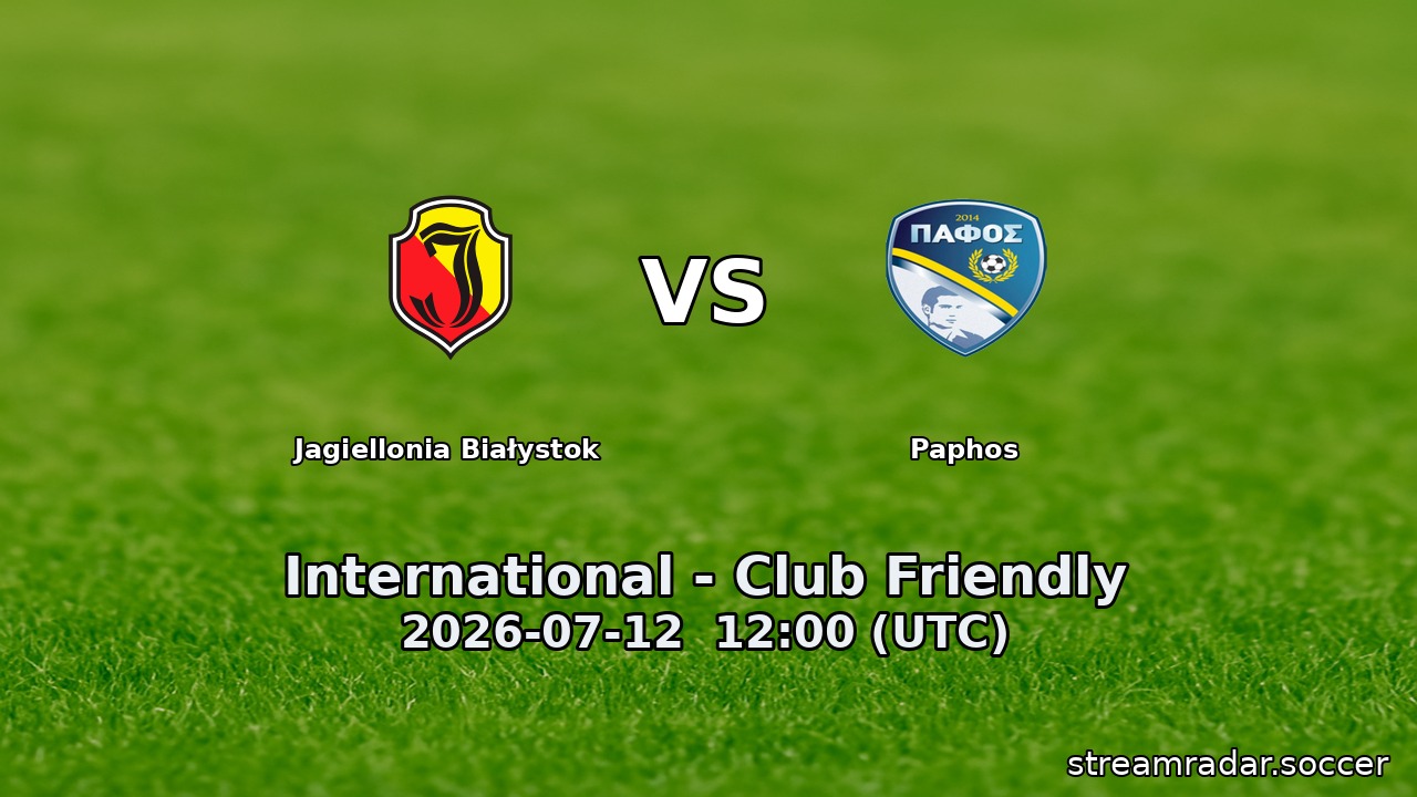 Jagiellonia Białystok vs Paphos