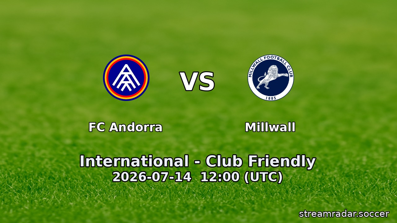 FC Andorra vs Millwall