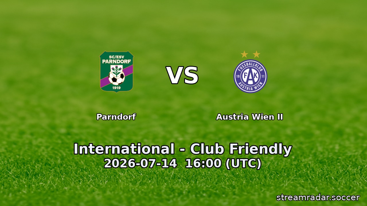 Parndorf vs Austria Wien II