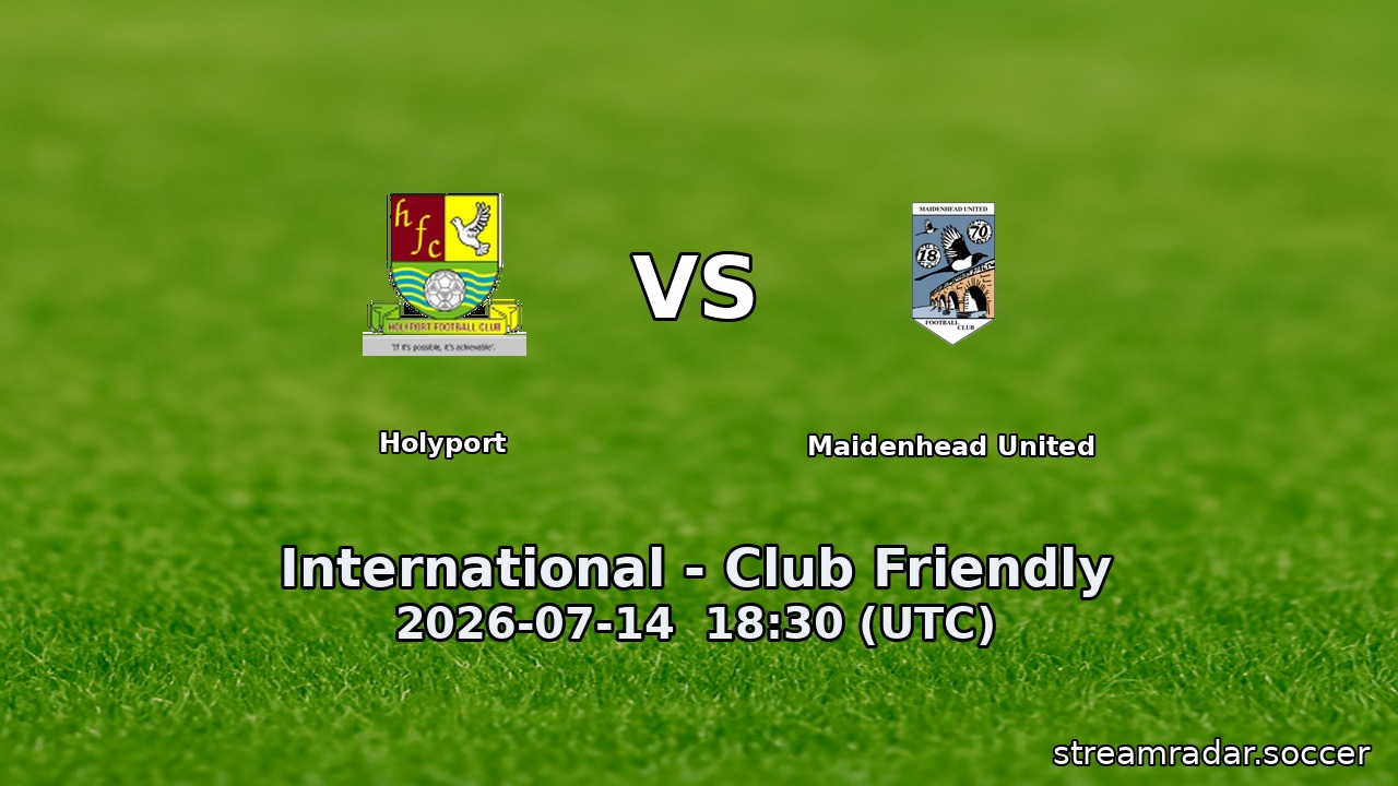 Holyport vs Maidenhead United