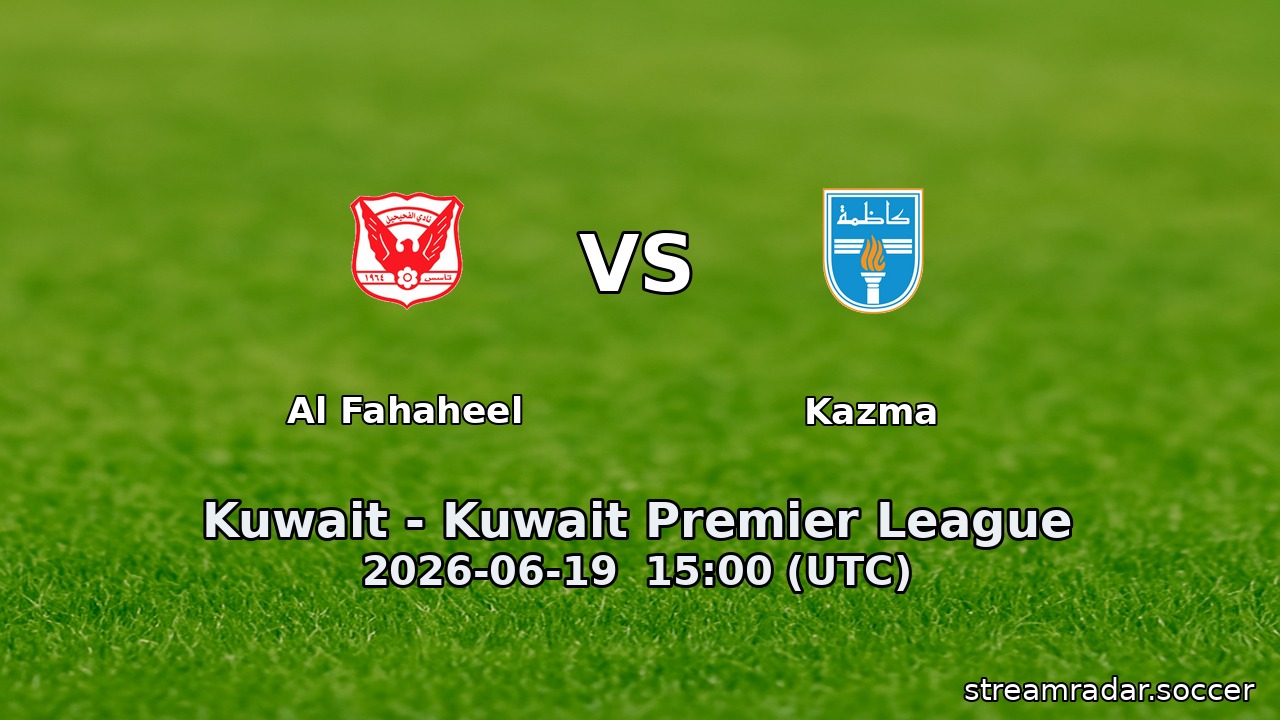 Al Fahaheel vs Kazma
