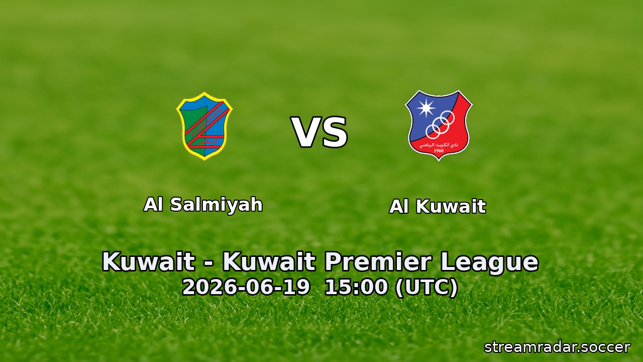 Al Salmiyah vs Al Kuwait