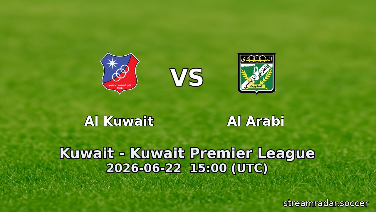 Al Kuwait vs Al Arabi