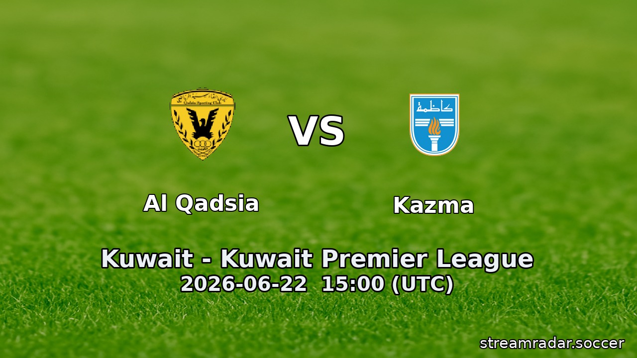 Al Qadsia vs Kazma