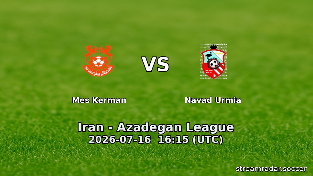 Mes Kerman vs Navad Urmia