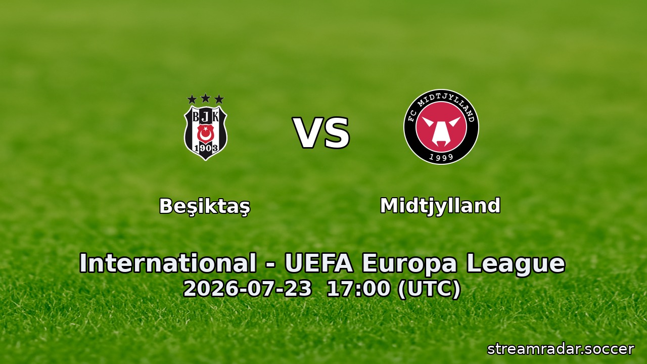 Beşiktaş vs Midtjylland