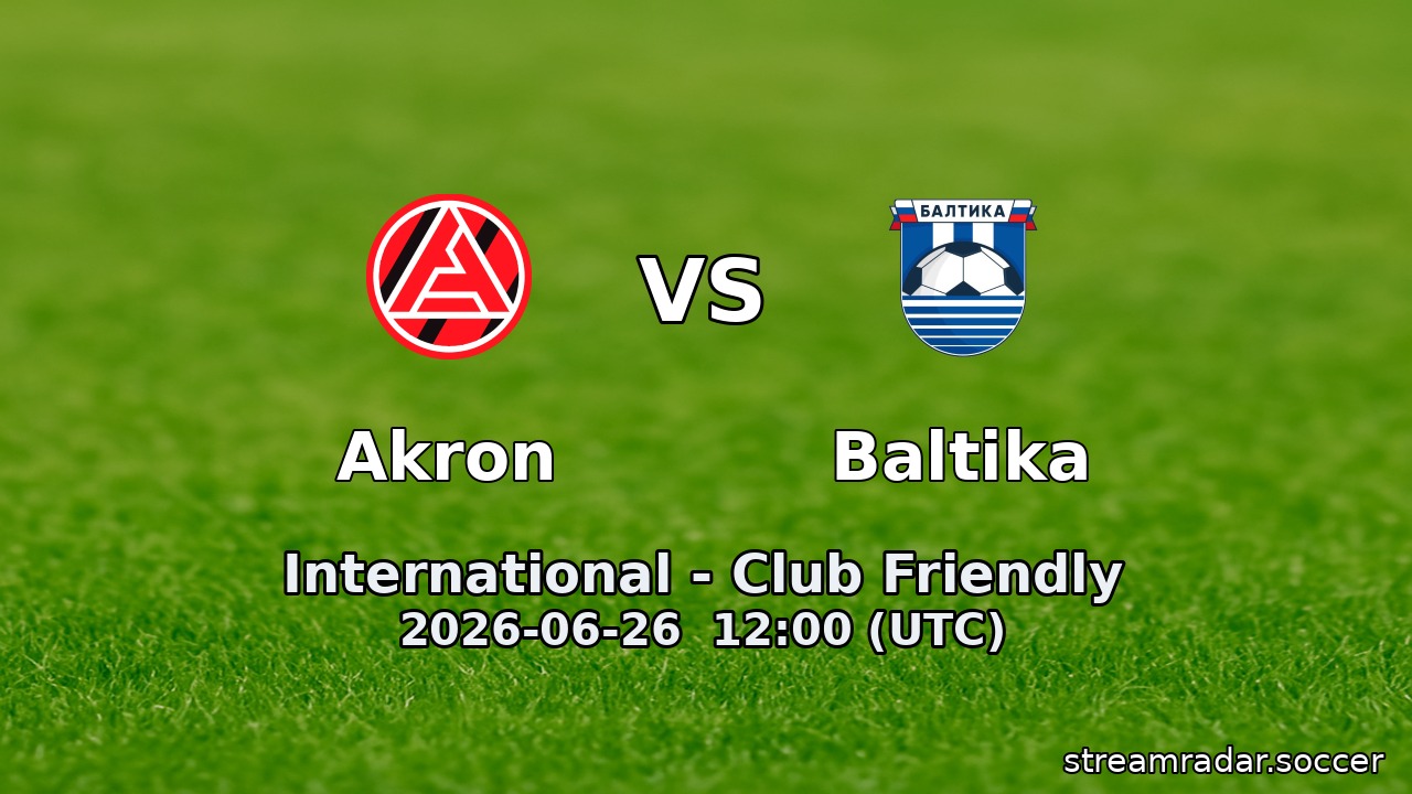 Akron vs Baltika