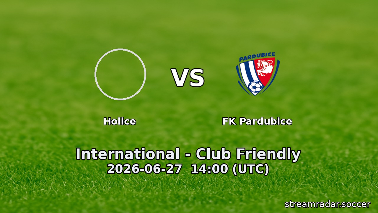 Holice vs FK Pardubice
