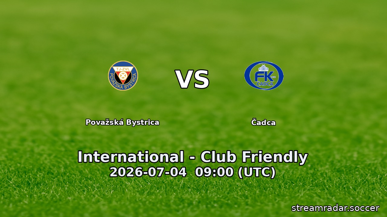 Považská Bystrica vs Čadca