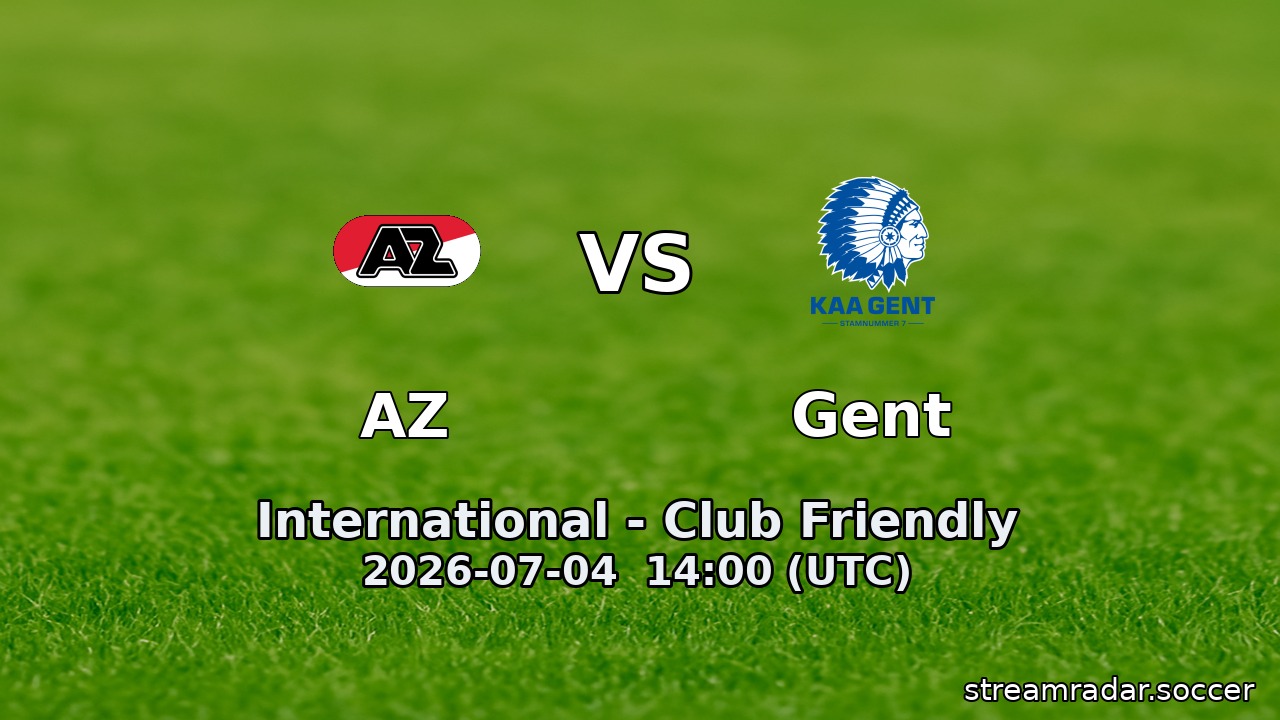 AZ vs Gent