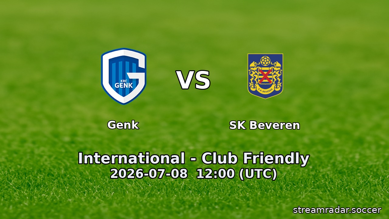 Genk vs SK Beveren