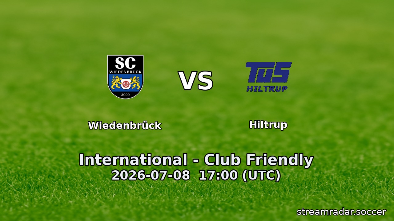 Wiedenbrück vs Hiltrup