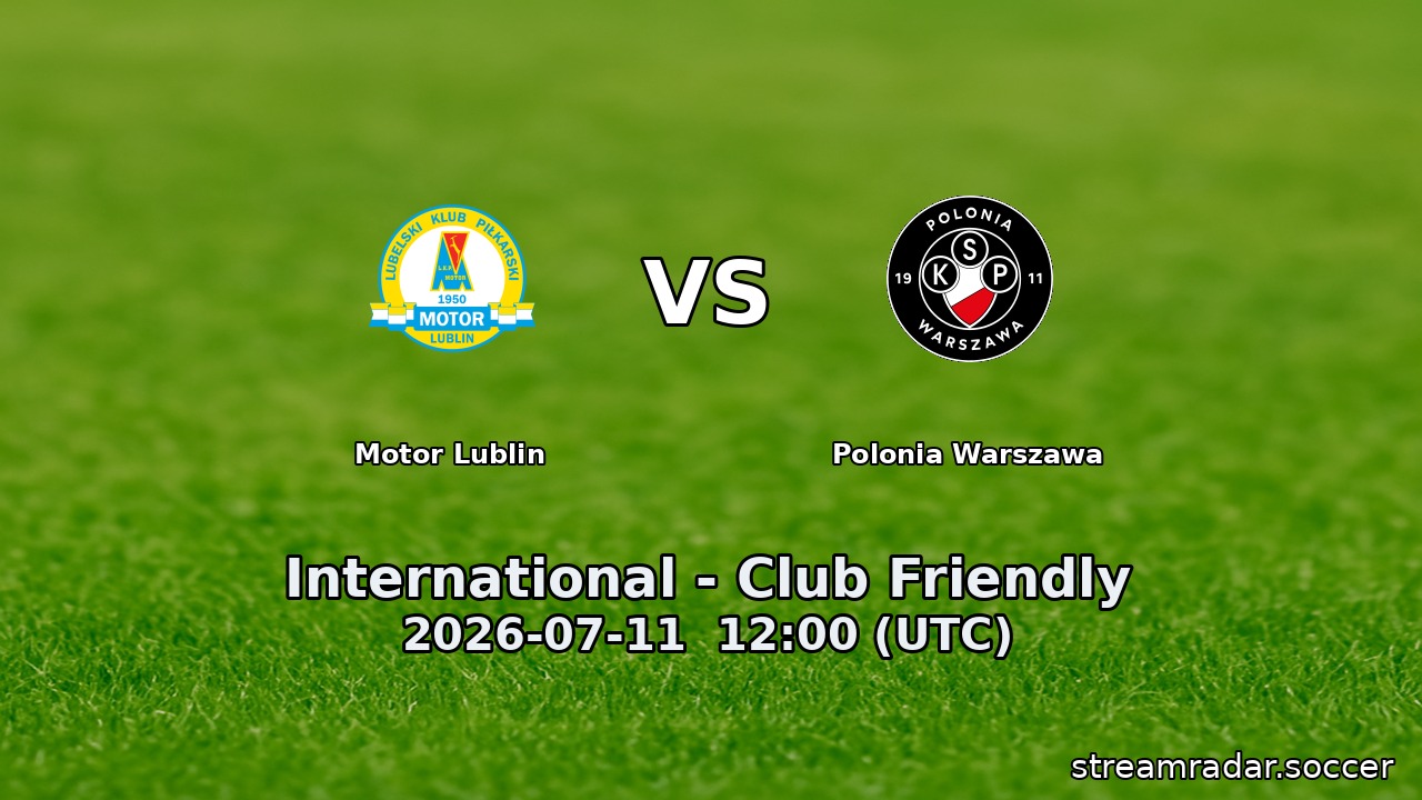 Motor Lublin vs Polonia Warszawa