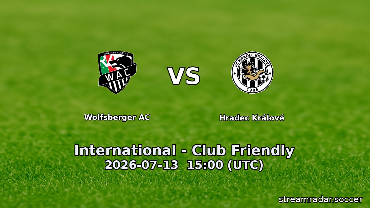 Wolfsberger AC vs Hradec Králové