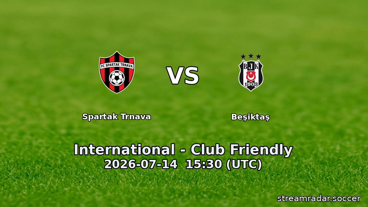 Spartak Trnava vs Beşiktaş