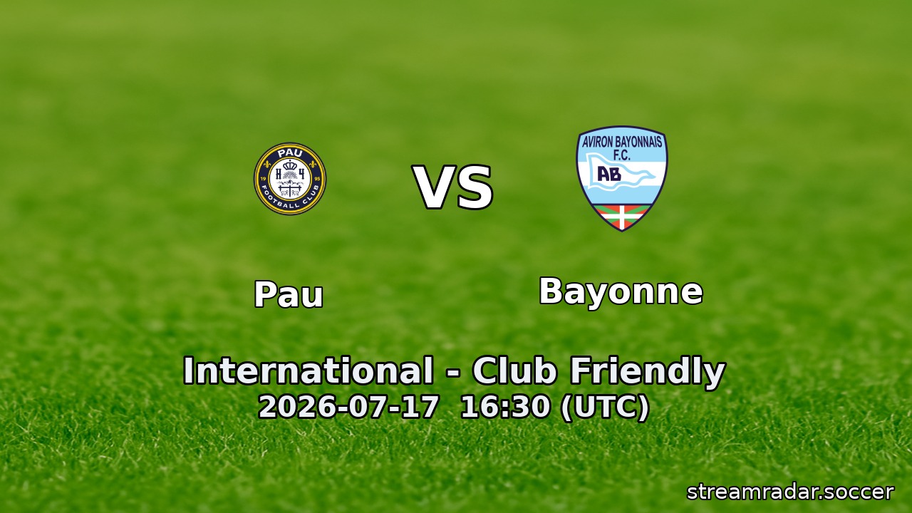 Pau vs Bayonne