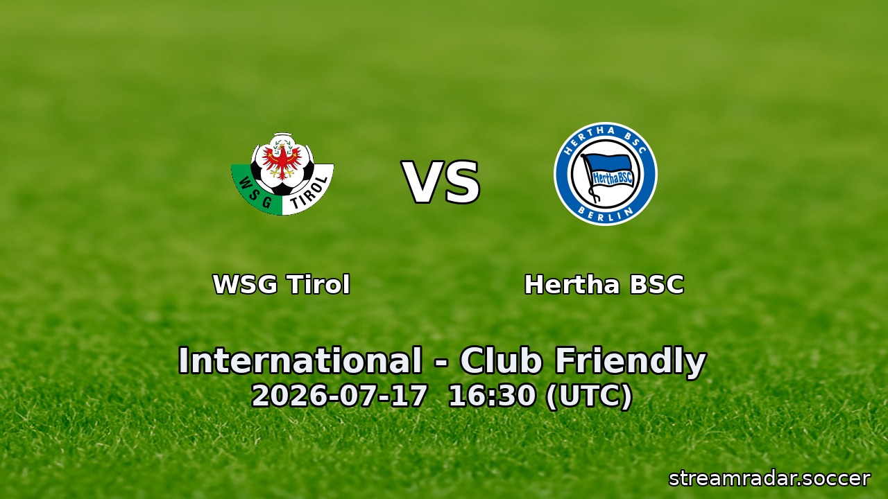 WSG Tirol vs Hertha BSC