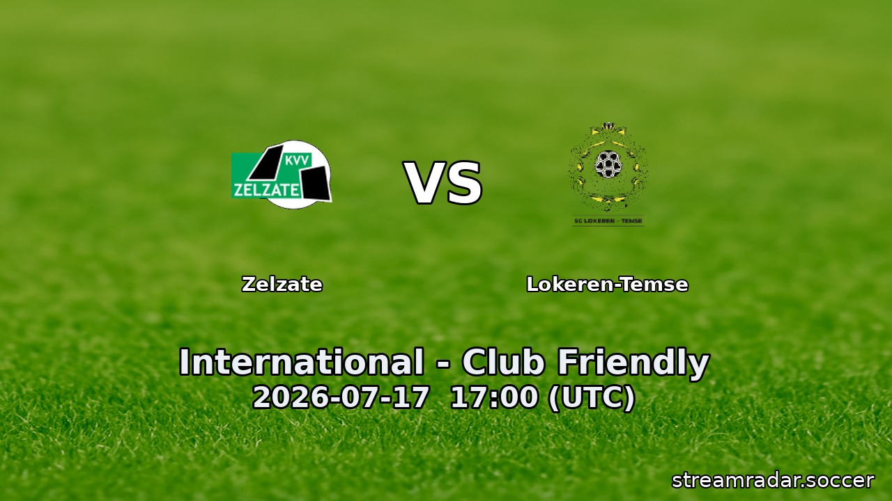 Zelzate vs Lokeren-Temse