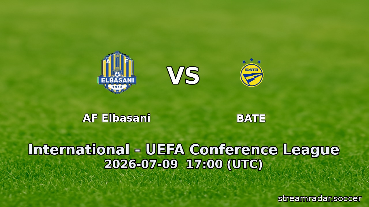 AF Elbasani vs BATE