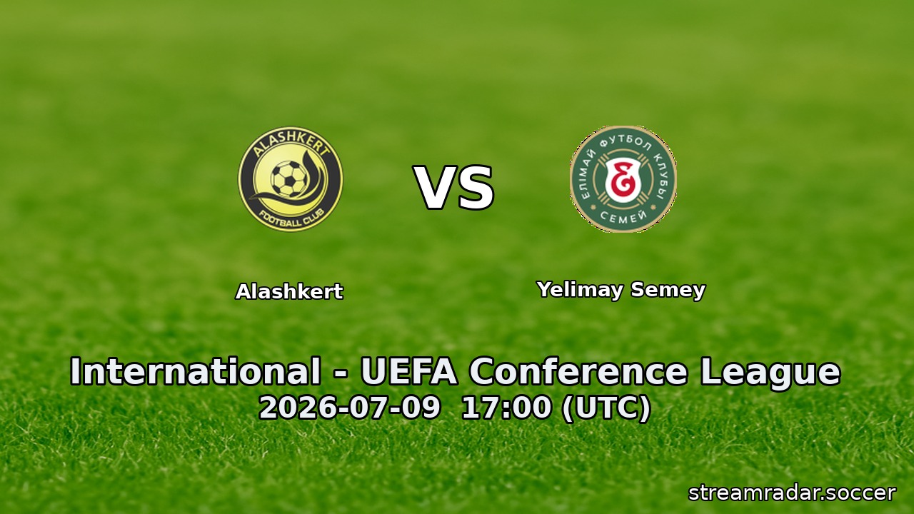 Alashkert vs Yelimay Semey