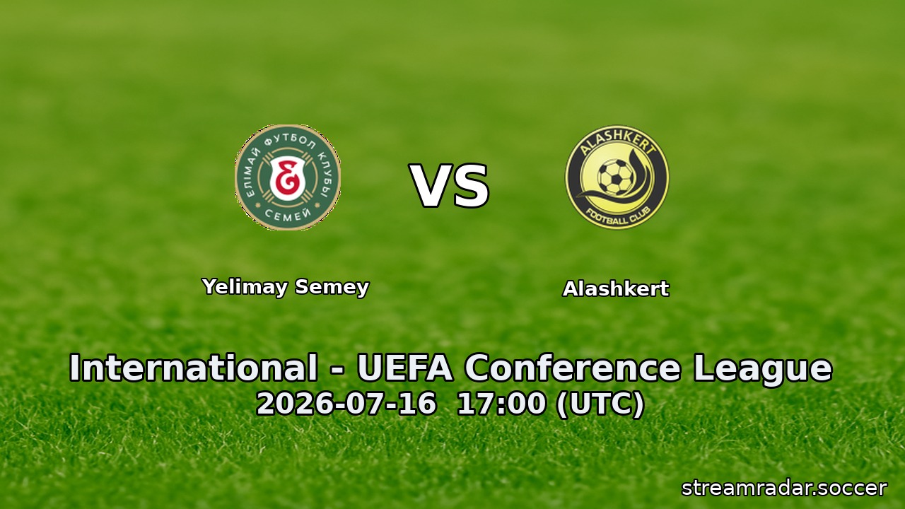 Yelimay Semey vs Alashkert