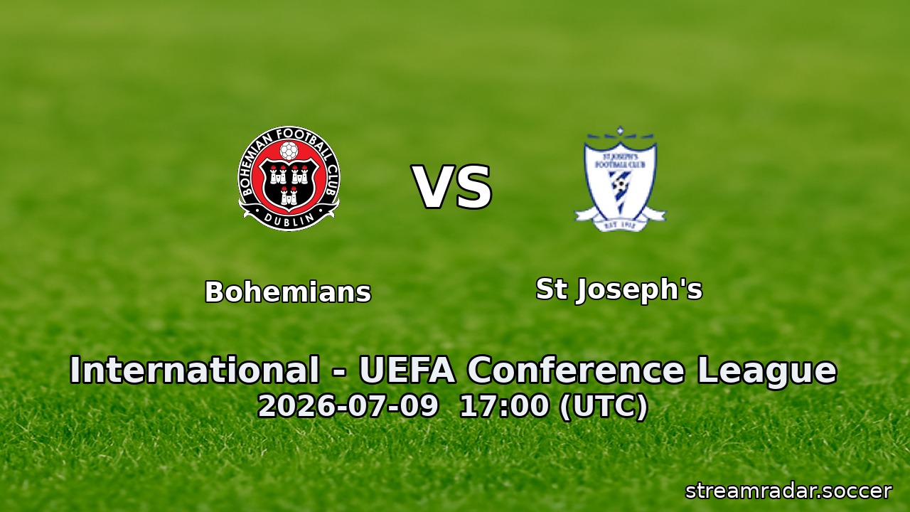 Bohemians vs St Joseph's