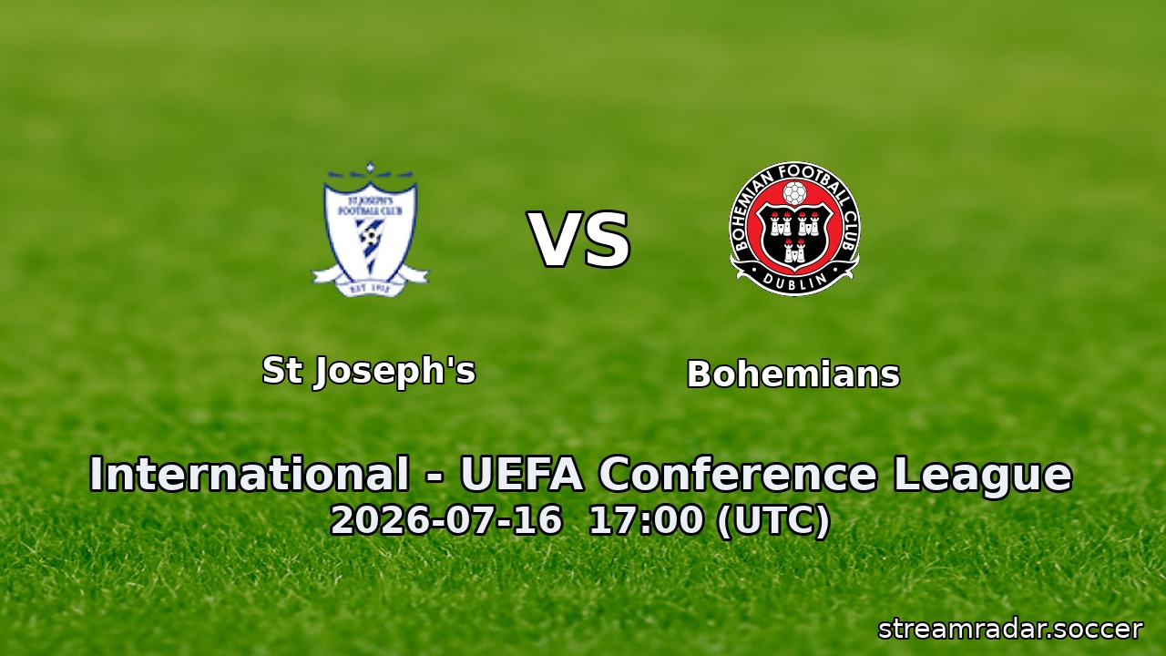 St Joseph's vs Bohemians