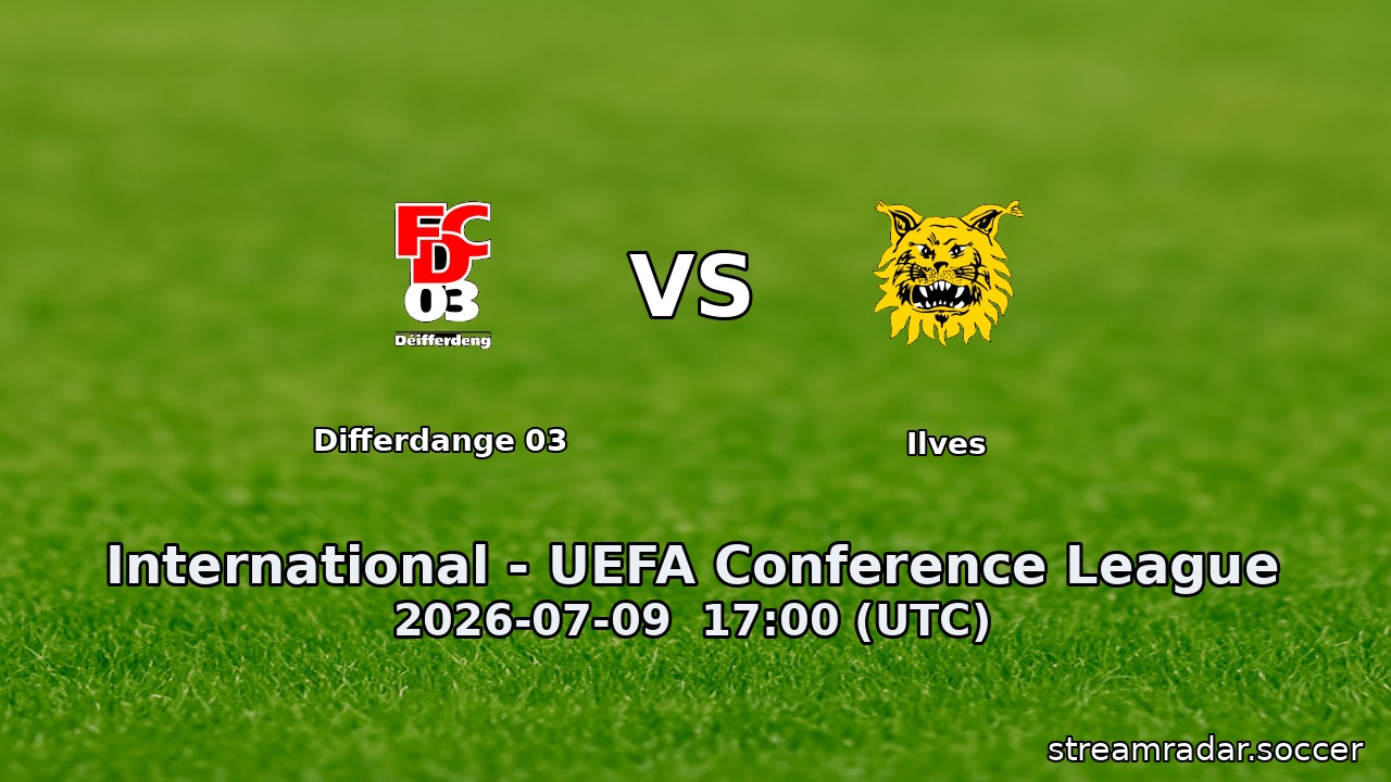 Differdange 03 vs Ilves