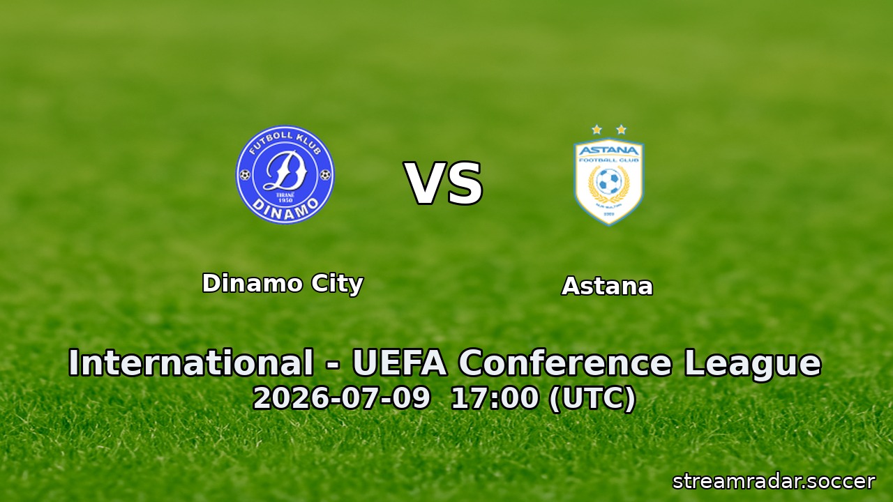 Dinamo City vs Astana