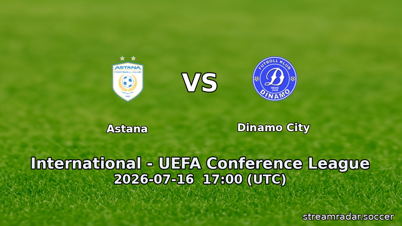 Astana vs Dinamo City
