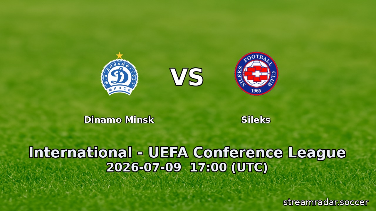 Dinamo Minsk vs Sileks