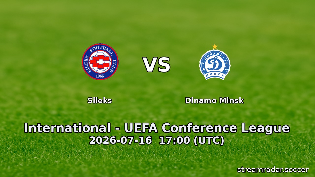 Sileks vs Dinamo Minsk