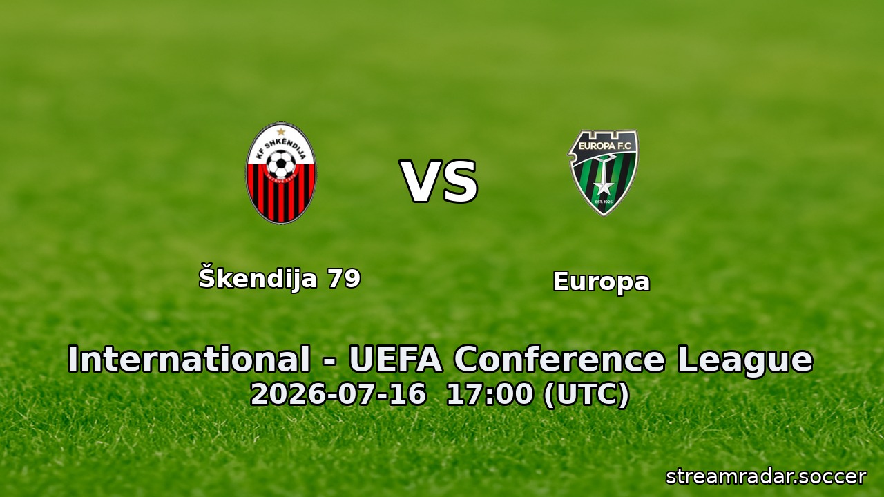 Škendija 79 vs Europa